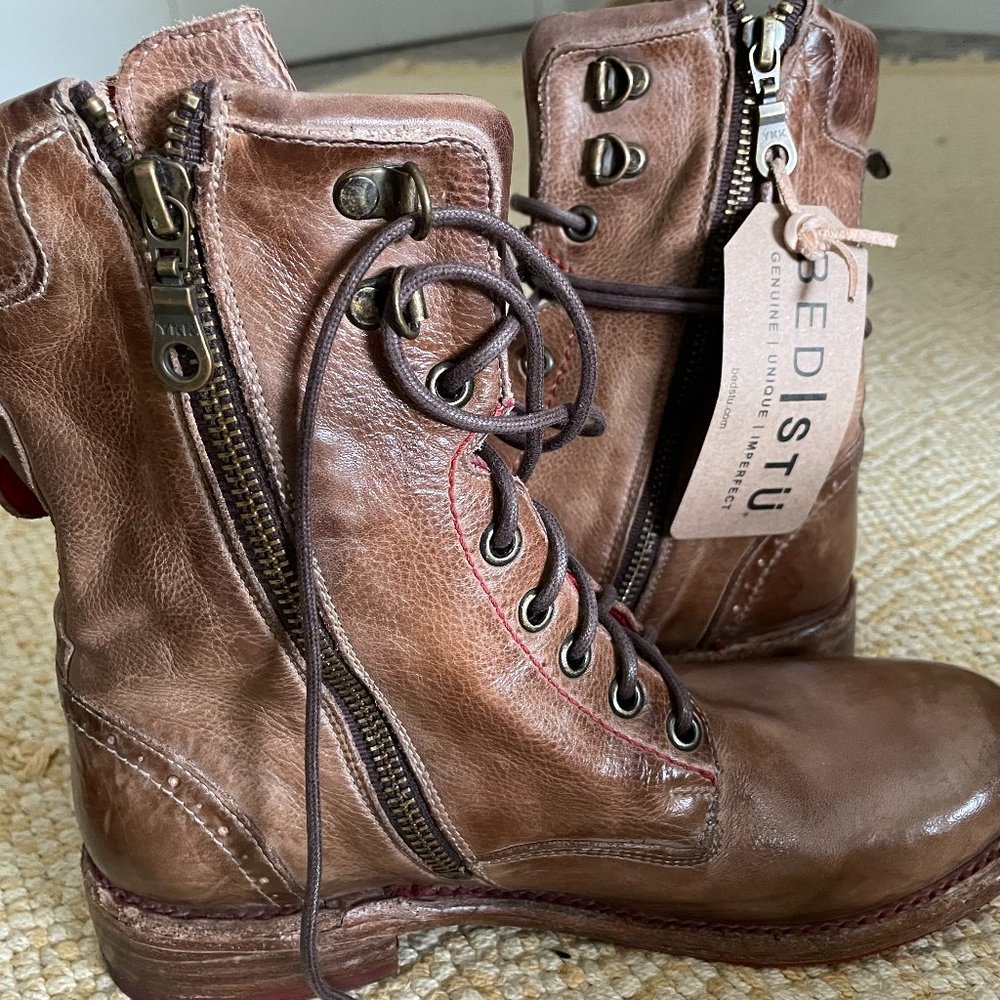 Bed|Stu Anne Combat Kick boot